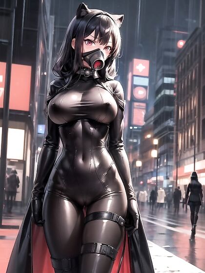 Big Bad Black Wolf Pounds Hard in Street Dance Gunshot Hentai