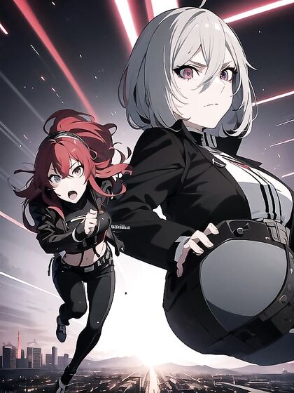 Rasty Takes Aim in Nighttime Cyberpunk City for Intense Hentai Action