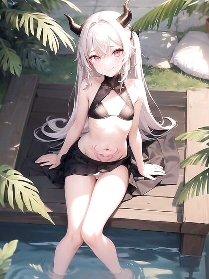 Smiling Face in Wet Clothes negativity art Hentai Pleasure