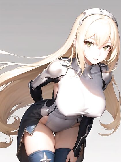 Aiz Wallenstein from That Time I Got Reincarnated as a Slime Blonds It Up in Happy Hentai Bliss
