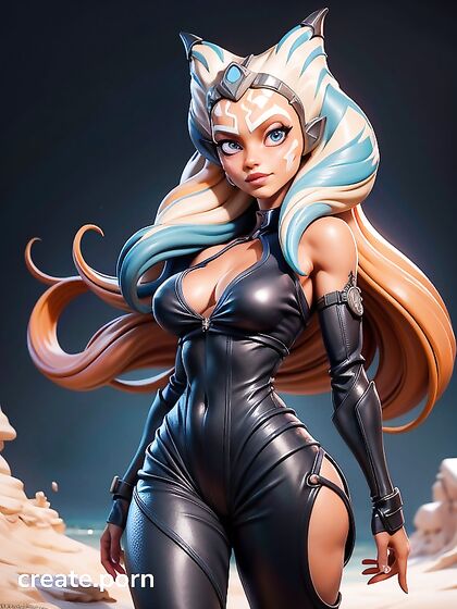 Underboob Displayed While Looking at You in Seductive Dress Hentai Scene