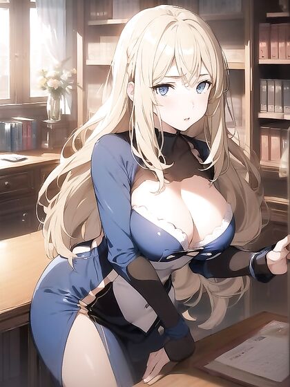 Blue-Eyed Beauty Enjoys Warm Anime Long-Length Hentai Pleasure
