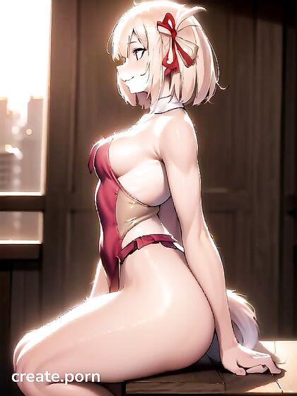 Sunny Day hentai: Arms Entwined, Feeling the Breeze During Intense Pleasure Moments