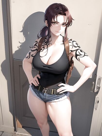 Happy Green-Eyed Model Seduces You in Sensual Hentai Action