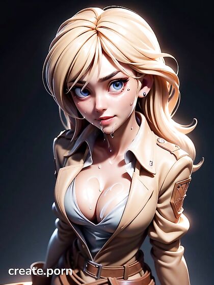 Historia's Busty Top-Down Action in Steamy Hentai Scenes