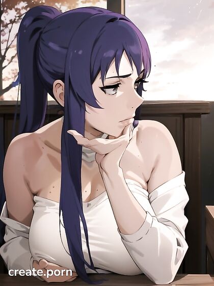 Fat Girl 18+ Shows Off Tan Lines in Seductive Side View Hentai Scene