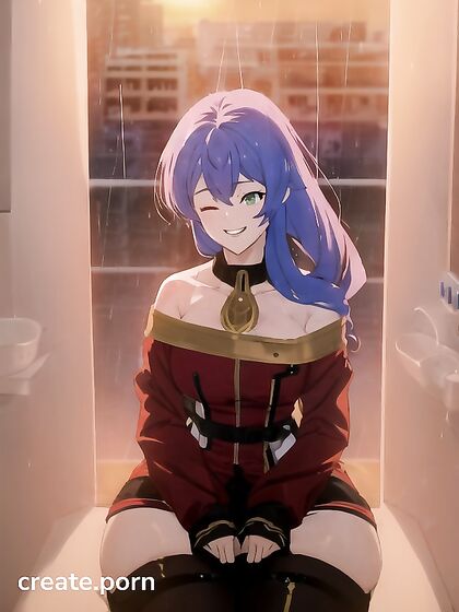 Grinning 18-Year-Old Shows Off Her Thick Curves in Seductive Hentai Scenes