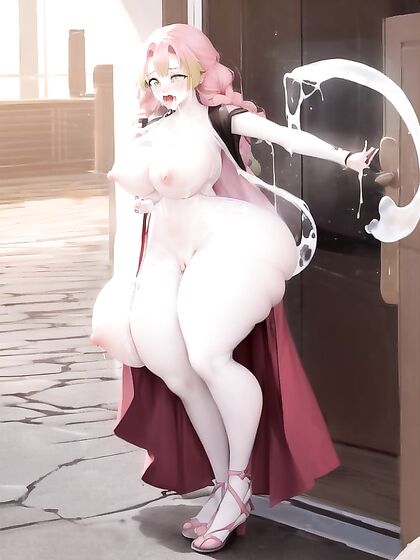 Mitsuri Kanroji from Demon Slayer Stripped Bare for Intense Hentai Pleasure