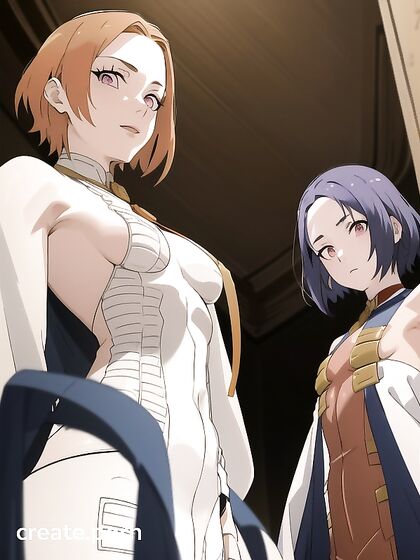 Ginger Curvy Goddess Enjoying Sundown in Erotic Hentai Adventures