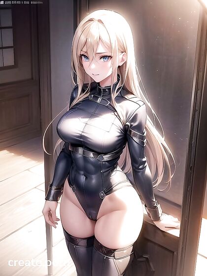 Blonde Bombshell Shows Off Her Fit Body in Waist-Shot Hentai Action