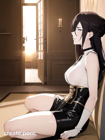 Pale-Skinned Beauty in Stockings Shows Off Her Medium Ass in Seductive Hentai Scenes