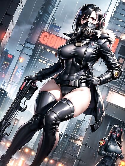 Furious Night Encounters: Intense Frontal Views in Hentai AIPorn