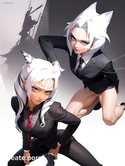 Ahsoka Tano in Office Pants and Business Suit for Steamy Star Wars Hentai Action