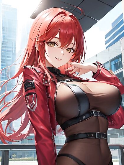 Happy Volume from Nikke in Front View for Ecstatic Hentai Pleasure