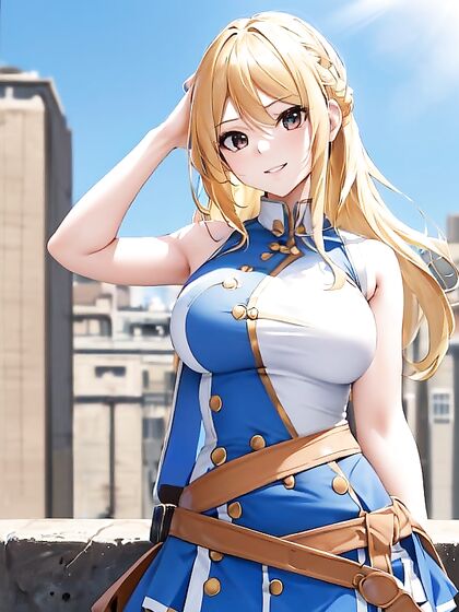 Lucy Heartfilia and Happy Explore Erotic Adventures in Modern City Hentai