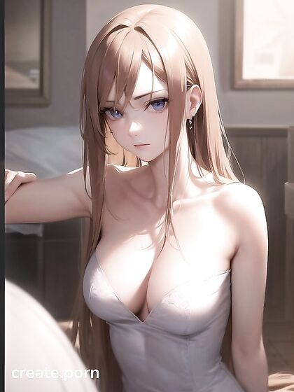 Naked Subject Faces the Viewer in Intense Hentai Action