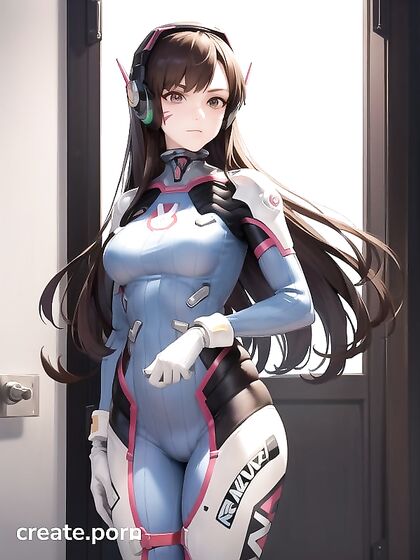 D.va from Overwatch Gets Wild in Steamy Hentai Action