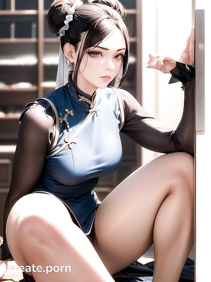 Chun Li from Street Fighter Stars in Scintillating Hentai AI Action