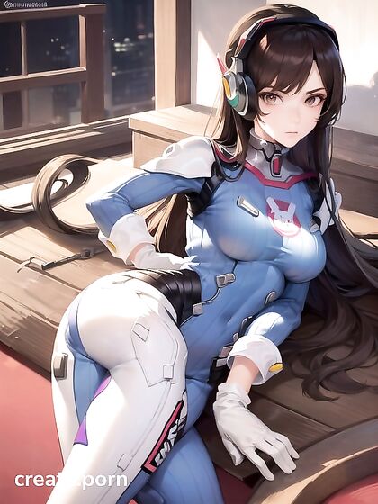 D.va from Overwatch Gets Wild in Steamy Hentai AI Action