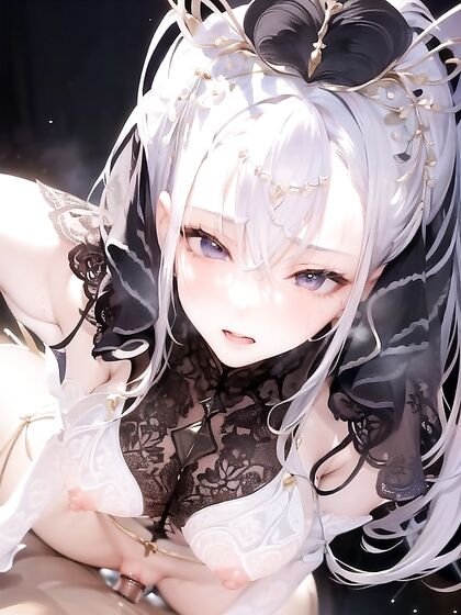 Official Art Style Sharp Textile Shading in Intense Hentai Scenes