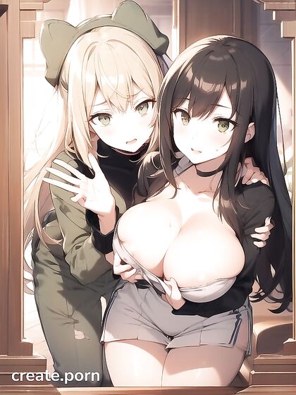 Massive-Assed Anime Chick Stares Intensely at You for Hot Hentai Action