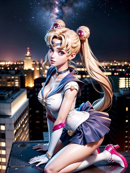 Blonde Beauty Enjoys Intense 3D Hentai Action on City Rooftop