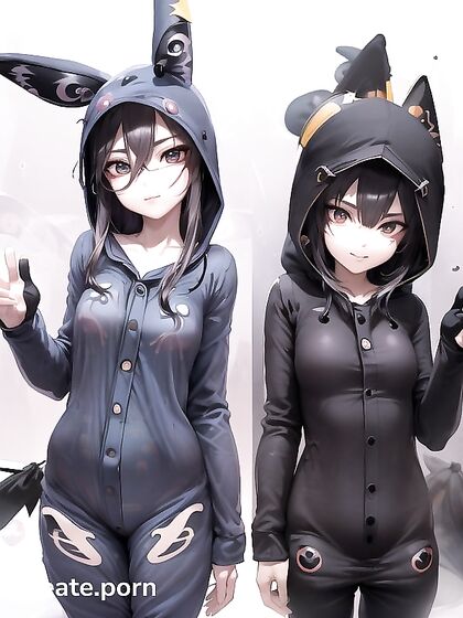 Umbreon Onesie Wears You Out in Intense Hentai Action