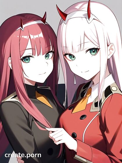 Two People Pose with Hands on Hips in Sexy Hentai Action