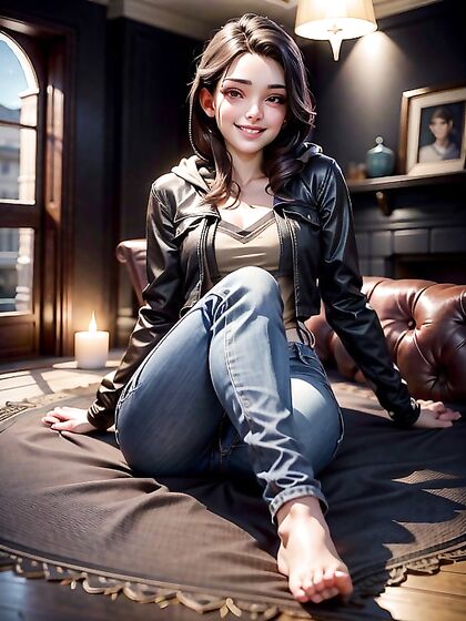 Skinny Girl 18+ Gets Wild in the Living Room with Jean Seduction Hentai