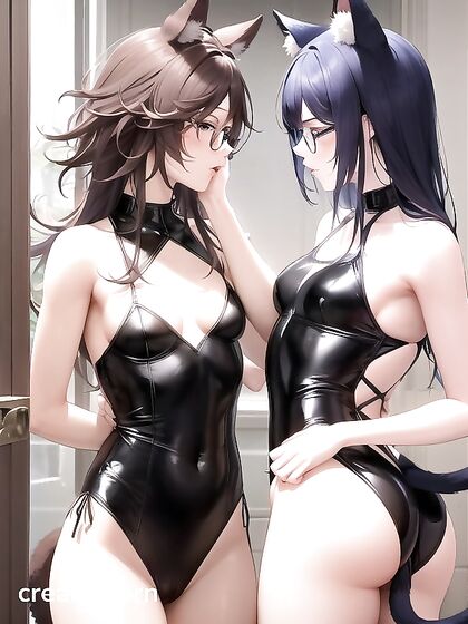 Blue-Eyed Cutie with Tiny 18+ Tits Takes on Wild Hentai Adventures