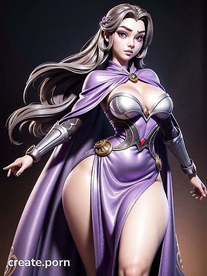 Thick Latina Beauty in Seductive 3D Hentai Action