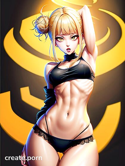 Toga Himiko from My Hero Academia Shows Off Her Tight 18+ Hentai Body