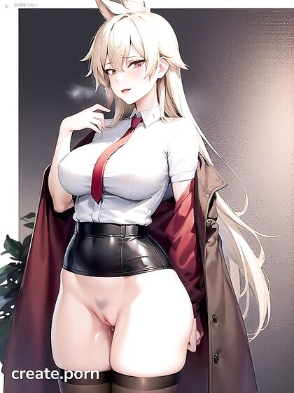 Mini Skirt and Pubic Hair Fun in Steamy Hentai Scenes