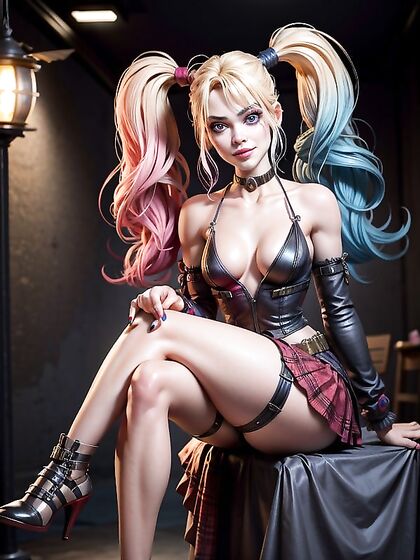 Harley Quinn's Wild Carnival Ride Ends in Furious Hentai Pleasure