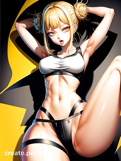 Toga Himiko from My Hero Academia Enjoying Small Breasted Hentai Pleasure