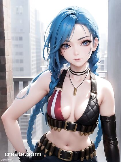 Jinx from League of Legends Seduces in Steamy Hentai Action