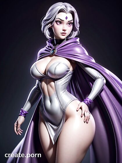 Raven from Teen 18+ Titans Bound in Seductive 3D Hentai Sex Scenes