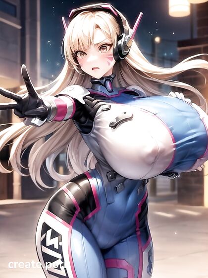 Ultra-Detailed Breast Expansion with Seductive Model in hentai AI Action