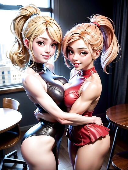Cheerful Skinny Cheerleader Enjoying Intense Hentai Pleasure