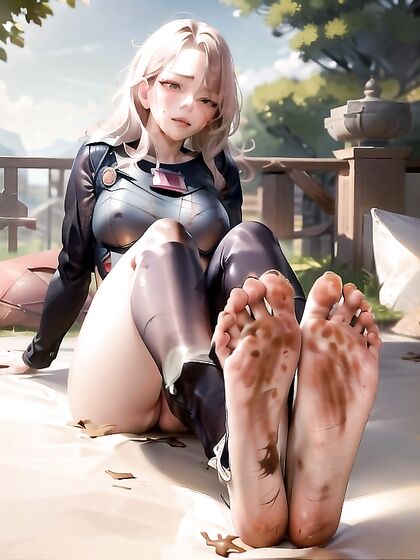 Lux from League of Legends Teasing with Her Feet Before Missionary Pleasure