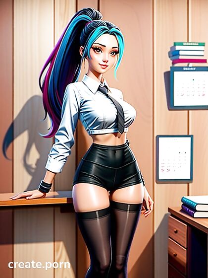Sporty in Short SkirtsGetting naughty in 3D Hentai Action