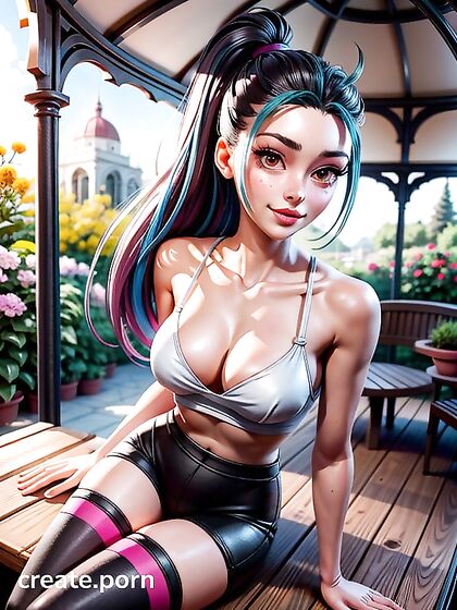 Nemona from Pokémon Wears Sporty Shorts for Steamy 3D Hentai Action