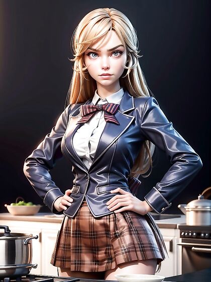 Angry 3D Character Stares Intensely at You in Mind-Blowing Hentai Action