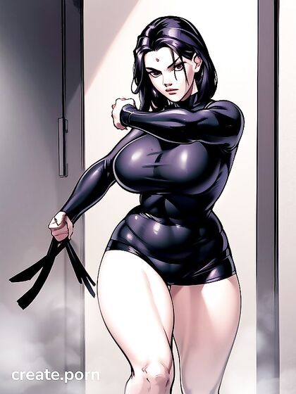 Thick Curves Put On Display in Embarrassing Yoga Hentai Session