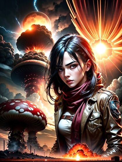 Abandoned Silhouettes and Mushroom Clouds: Intense Post-Apocalyptic hentai Action