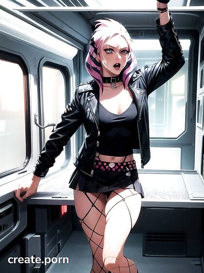 Mini Skirt and Fishnets Full Body Action in Seductive Hentai Scenes