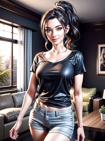 Skinny Girl 18+ Gets Merry by Night in Blissful Hentai Adventures