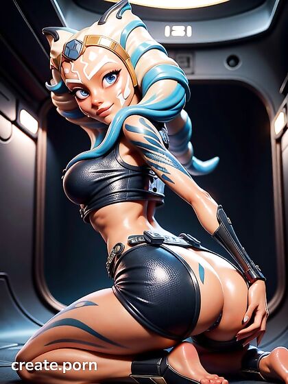 Tattooed beauty gets steamy in spaceship hentai action