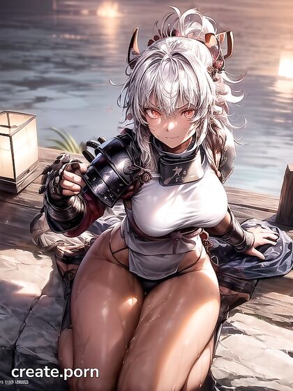 Glowing-Eyed Oni Demon Unleashes Intense Pleasure in Steamy Hentai Scenes