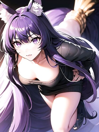 Delta's Mysterious Eyes Enhanced by Light Makeup in Classic Film Grain Hentai